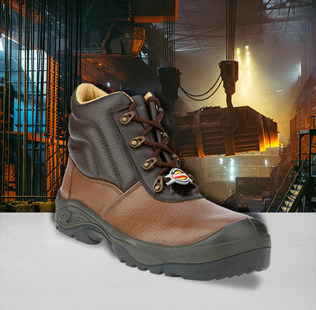 pu rubber safety shoes
